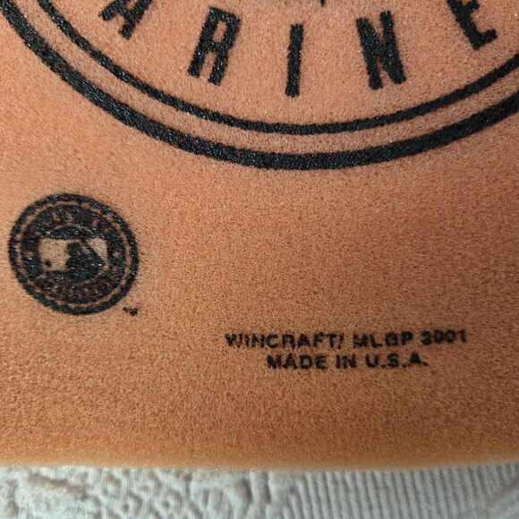 Vintage Seattle Mariners Foam Finger Made In USA Wincraft/MLBP 2001 Retro - Picture 3 of 3